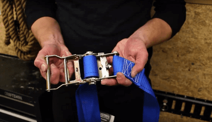 How to Use E-Track Ratchet Straps