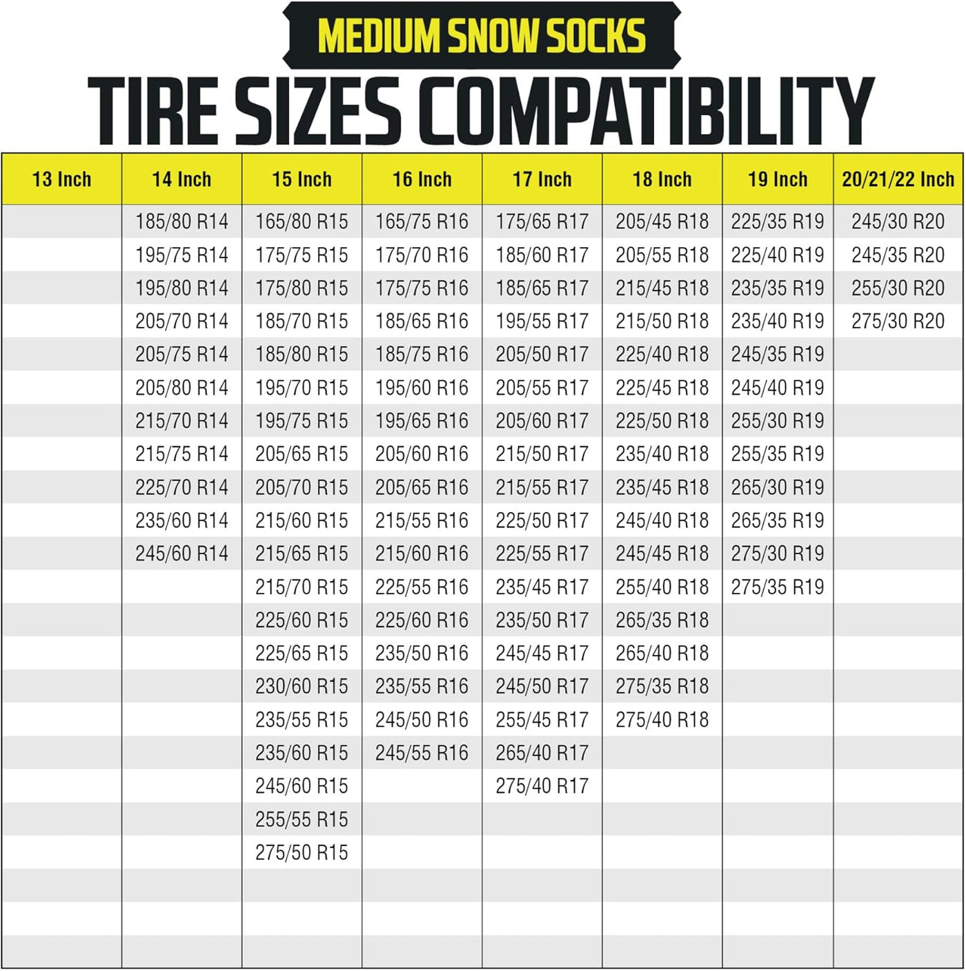 Snow Socks for Tires