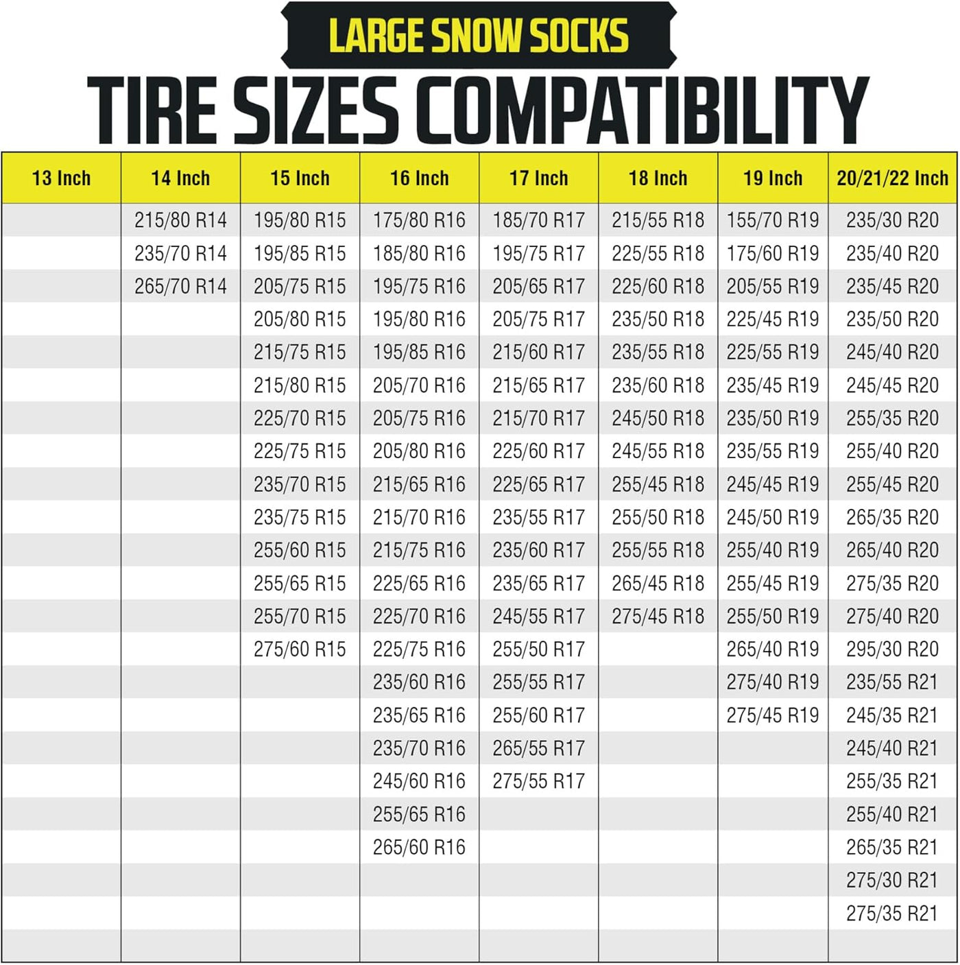 Snow Socks for Tires
