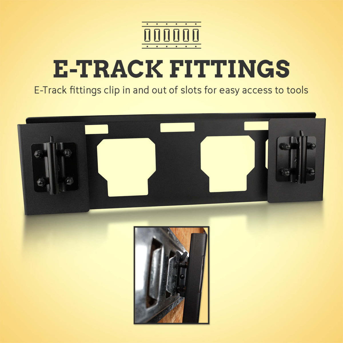 Packout Attachment Bundle – Hook, Tape Clip & Loop Mount (3-Pack) – Designed To Fit Milwaukee Packout Rail – Organize Gear Without Opening Your Box