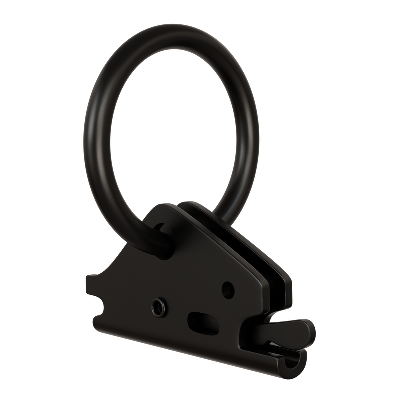 2" E-Track O-Ring Tie-down, Standard Duty - 1,500 lbs.