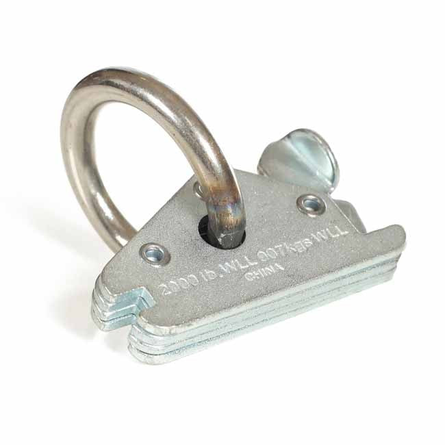2" E-Track O-Ring Tie-Down, Heavy Duty - 2,000 lbs.